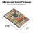 4-Tier Spice Drawer Organizer with Spice Jars and 386 Spice Labels, Seasoning Rack Tray Insert for Kitchen Drawer Storage-276917804