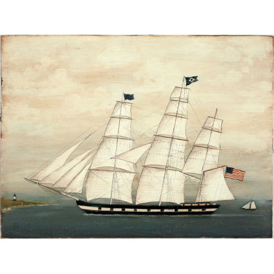 «Tall Ship II» par David Carter Brown - impression sur toile tendue