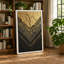 Golden Divide Industrial - Wrapped Canvas-1892904683-1892904685