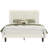 Modern Low-Profile Velvet Upholstered Platform Bed Frame With Headboard-20606713-20606716