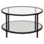 Hesiodos Frame Coffee Table with Storage-472975865