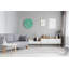 Jovanie Glass Wall Clock