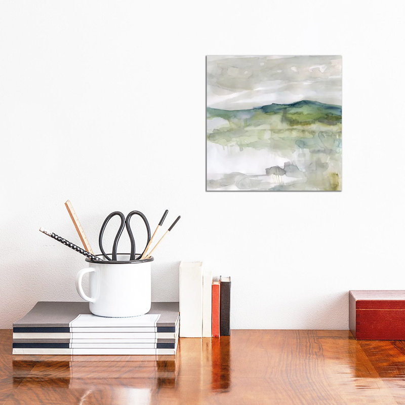 Hillside Study 1 Piece Wrapped Canvas Painting, 30.48 cm H x 30.48 cm W