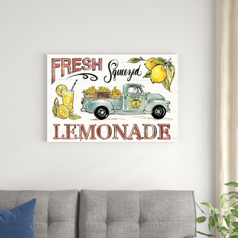Limonade I, H 36 po x l 24 po x P 1,25 po