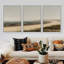 Coastal Beach Misty Beach Horizon 3 pièces-91875247-91875248