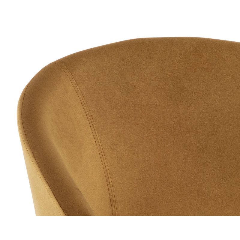 Upholstered Dining Chair, Brown