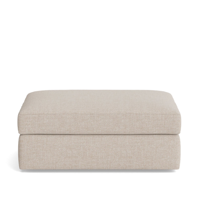 The OG Ottoman, Performance Weave - Natural