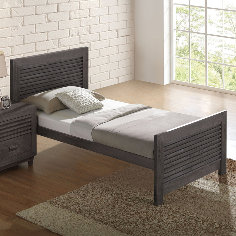 Mobilier de chambre à coucher de style transitionnel 1pc