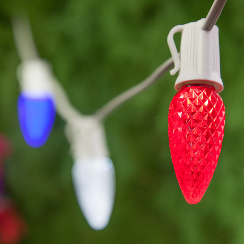 Patriotic 900'' LED String Lights