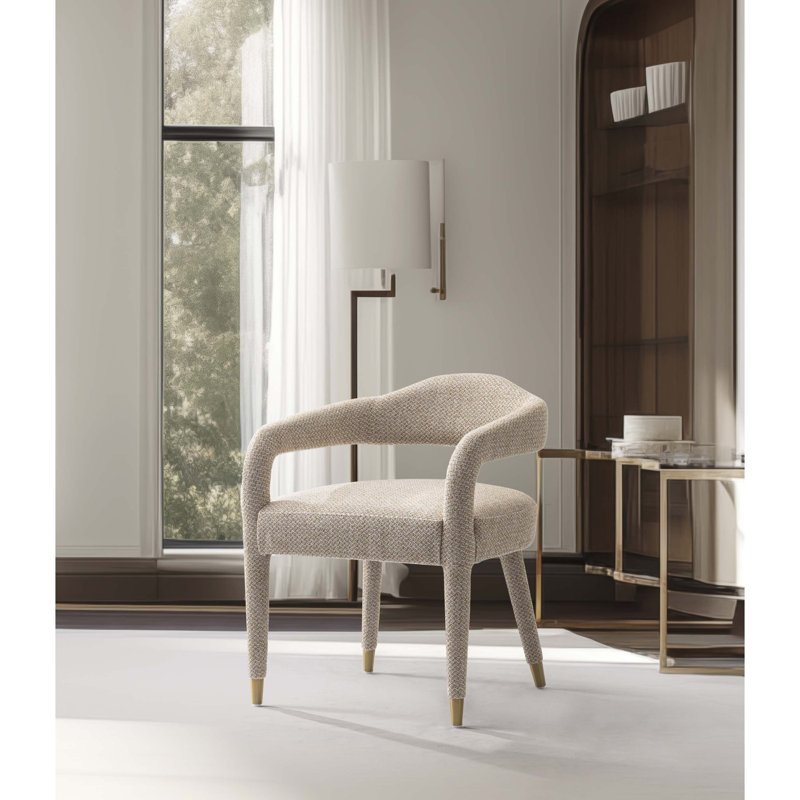 Fauteuil Aspen, Doré
