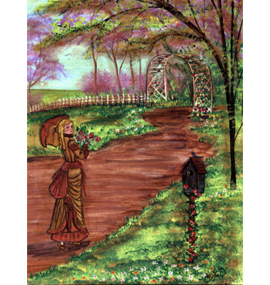 Double Sided 15 in. H x 11 in. W Polyester Garden flag