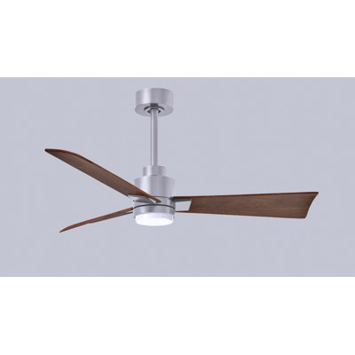 Alessandra - Three Blade Transitional Ceiling Fan -LED