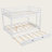 Wood Queen Size Bunk Bed with Ladder and Twin XL Trundle, Solid Pine Frame, Guardrails & Space-Saving Design-75532107