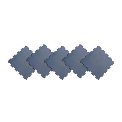 Carreaux de caoutchouc interverrouillables 1/4 po Terra-Flex