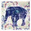 Painted Elephant II 1 Piece Wrapped Canvas Wall Art-42153392