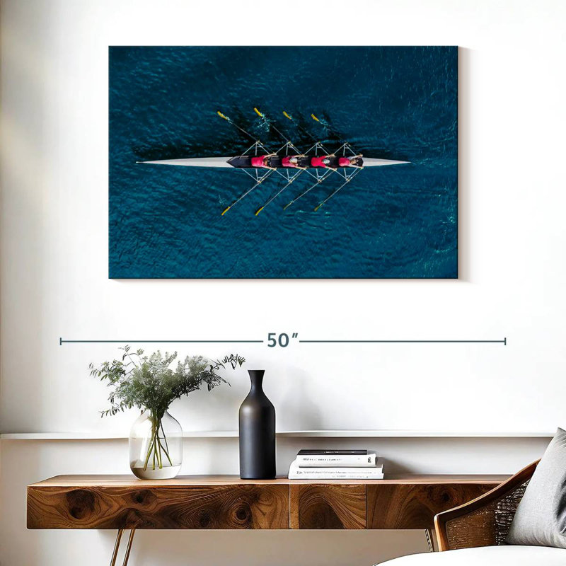 Sireci Women Rowing Team, 26" H x 39" W