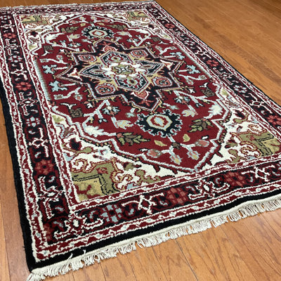 One-of-a-Kind 4' X 6'2 Wool Area Rug