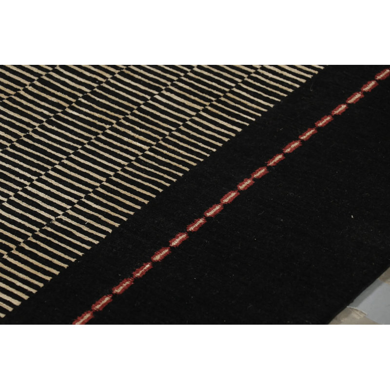 Rug & Kilim’S Art Deco Style Square Rug With Beige-Brown Geometric Patterns