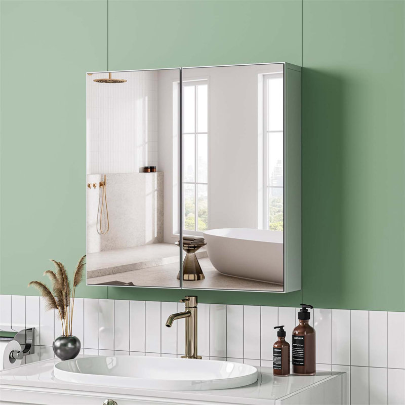 Aadhith Wall Mounted Required Bathroom Cabinet