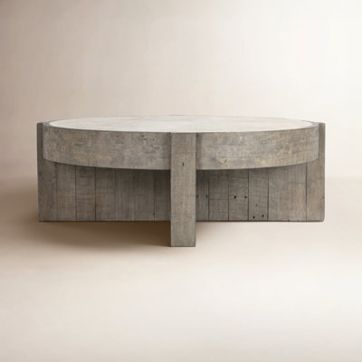 Zakri 52" Pine Coffee Table