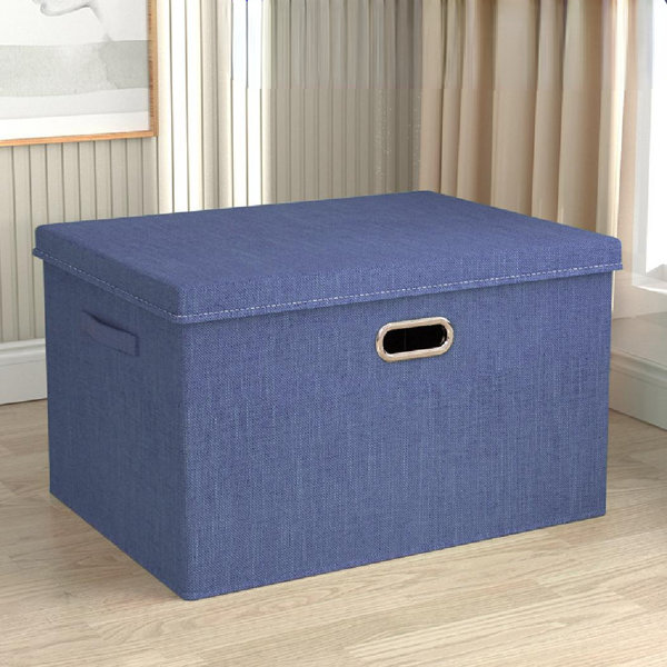 Rebrilliant Clothes Storage Fabric Box | Wayfair