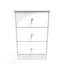 Fully Assembled Alafia 3 Drawer Bedside Table-1246337177-1246337173
