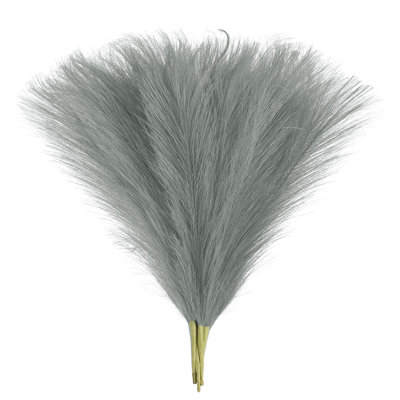 Jernigan 18" Faux Pampas Grass Decor Artificial Fake Branches Plants (Set of 5)