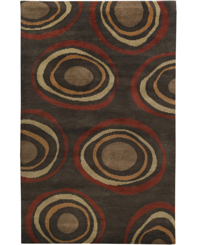 Adaline Mushroom Area Rug, Rectangle 5' x 8'