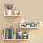 Floating Shelves Wall Mounted, Rustic U-Shape Design, Versatile Storage Solution For Home And Office-928912797