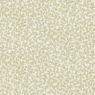 Coral Sage Green Non-Woven Wallpaper