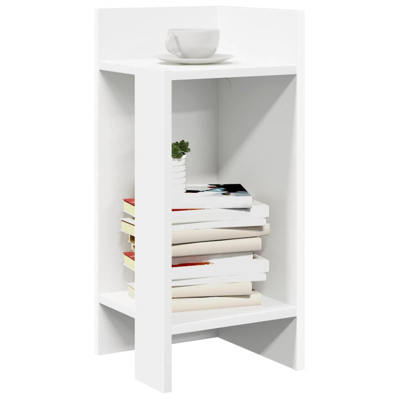 6-9 Side Table Set, White