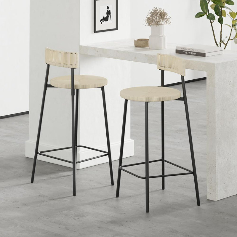 Bar Stools, Creamy White