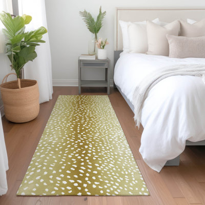Premium Machine Washable Merilou AMF44 Gilded Rug