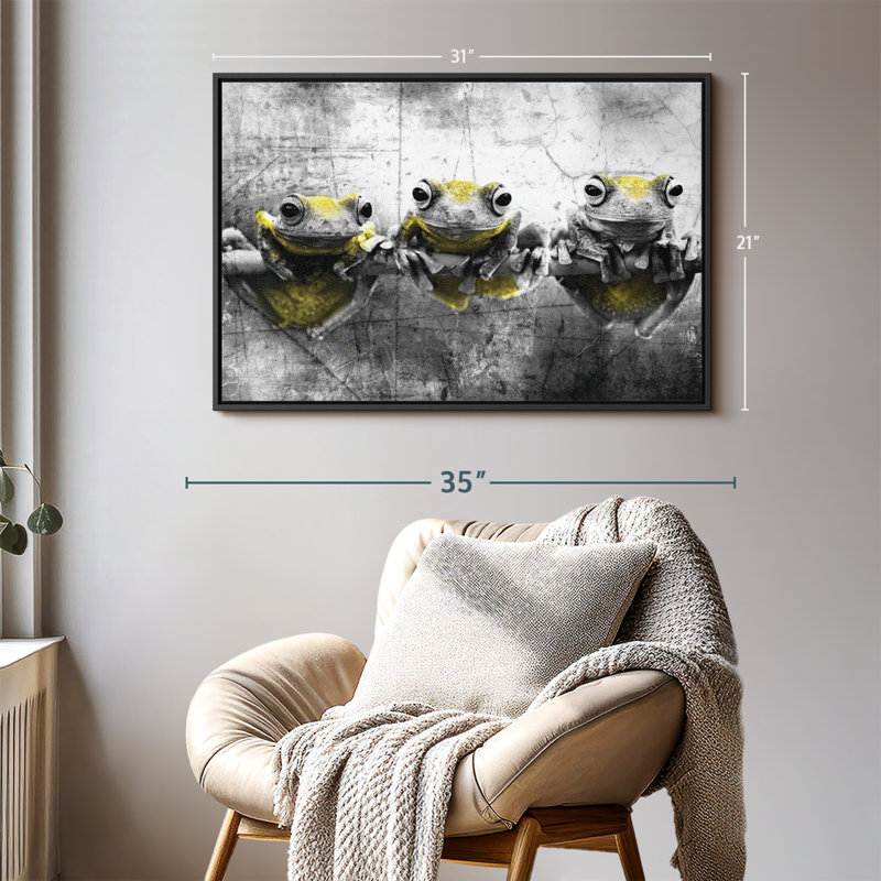 Reproduction d'art sur toile, H 21 po x l 31 po