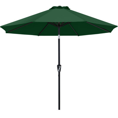 Cutts Market Umbrella with Tilt and Crank Lift