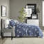 Luxury Cotton Bedding Sets, Reversible Quilted Design, Coastal Style For Home