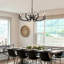 Lustre traditionnel 30 lumières à 8 lumières 30 "avec finition noir mat-2061292817-2061292830-2061292828