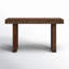 Console en bois massif de 54 po Soline
