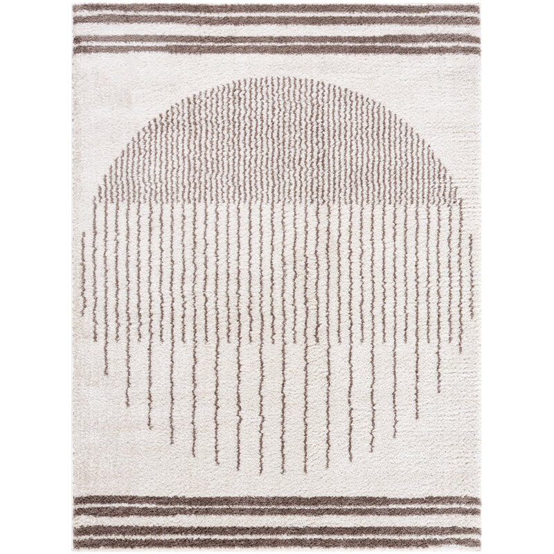 Tapis tissé à la machine Zuhur FSG-2305, Rectangle 7 pi 10 po x 10 pi
