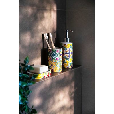 Ceramic Bathroom Accessory Set