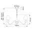 Khari 3 - Light Shaded Chandelier