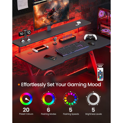Giusto Steel Computer Desk