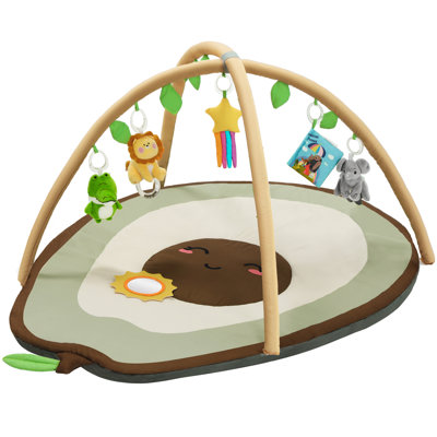 Tapis de jeu pour bébé avec tapis de jeu Tummy Time