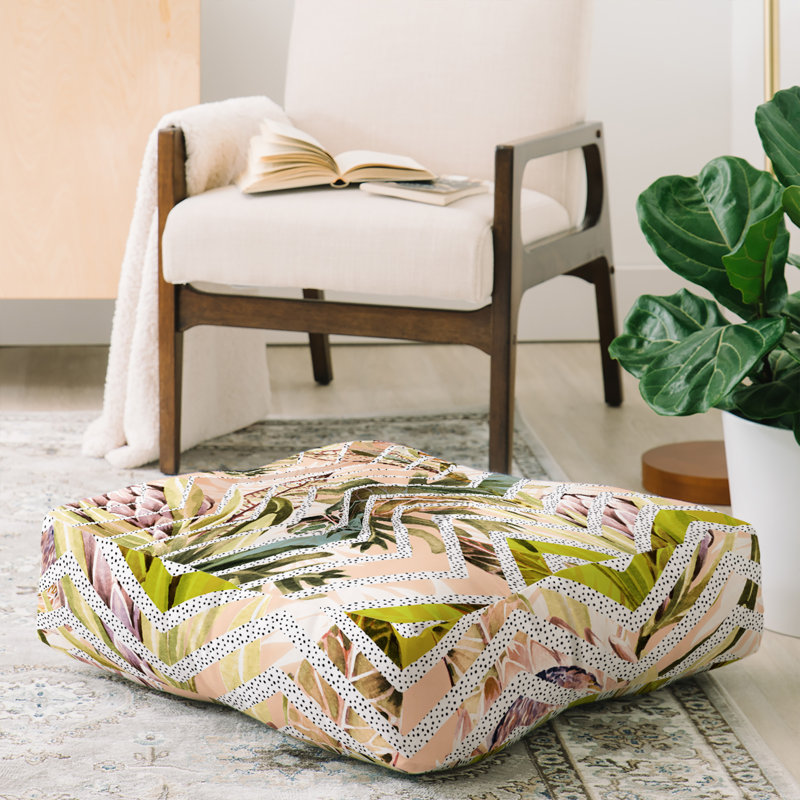 Coussin de plancher tropical marta barragan camarasa