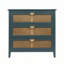 Commode 3 tiroirs Rattan-597517396