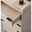 Commode d'appoint en bois simple et moderne