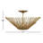 Gendron Frodsham 3 - Light 17'' Semi Flush Mount by Alexa Hampton-791997909