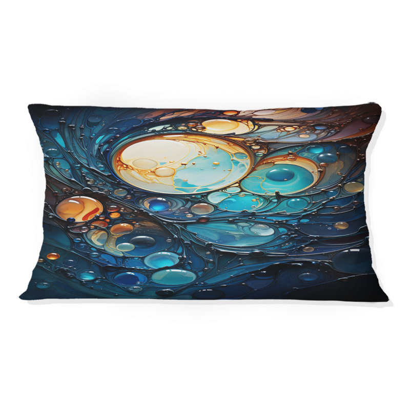 Coussin Fluid Spiral II - Abstract Spirals