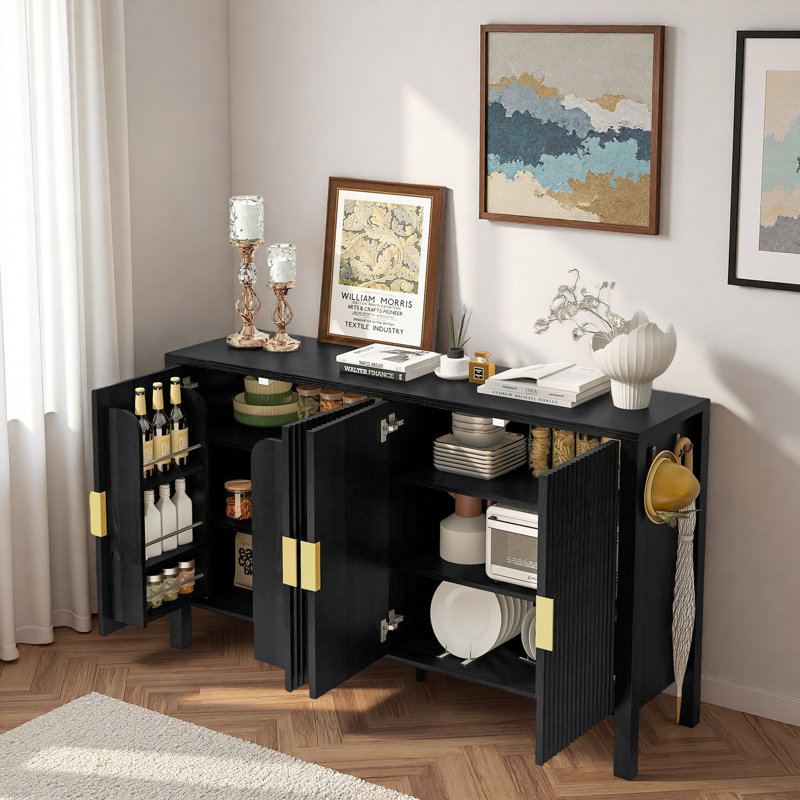Buffet Modern, Black