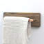 Tablette flottante en bois massif avec crochets Abeer